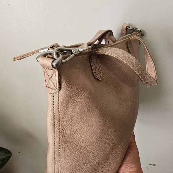 EUC MADEWELL ZIP TOP TRANSPORT TAN GENUINE LEATHER CROSSBODY BAG - Picture 4 of 16